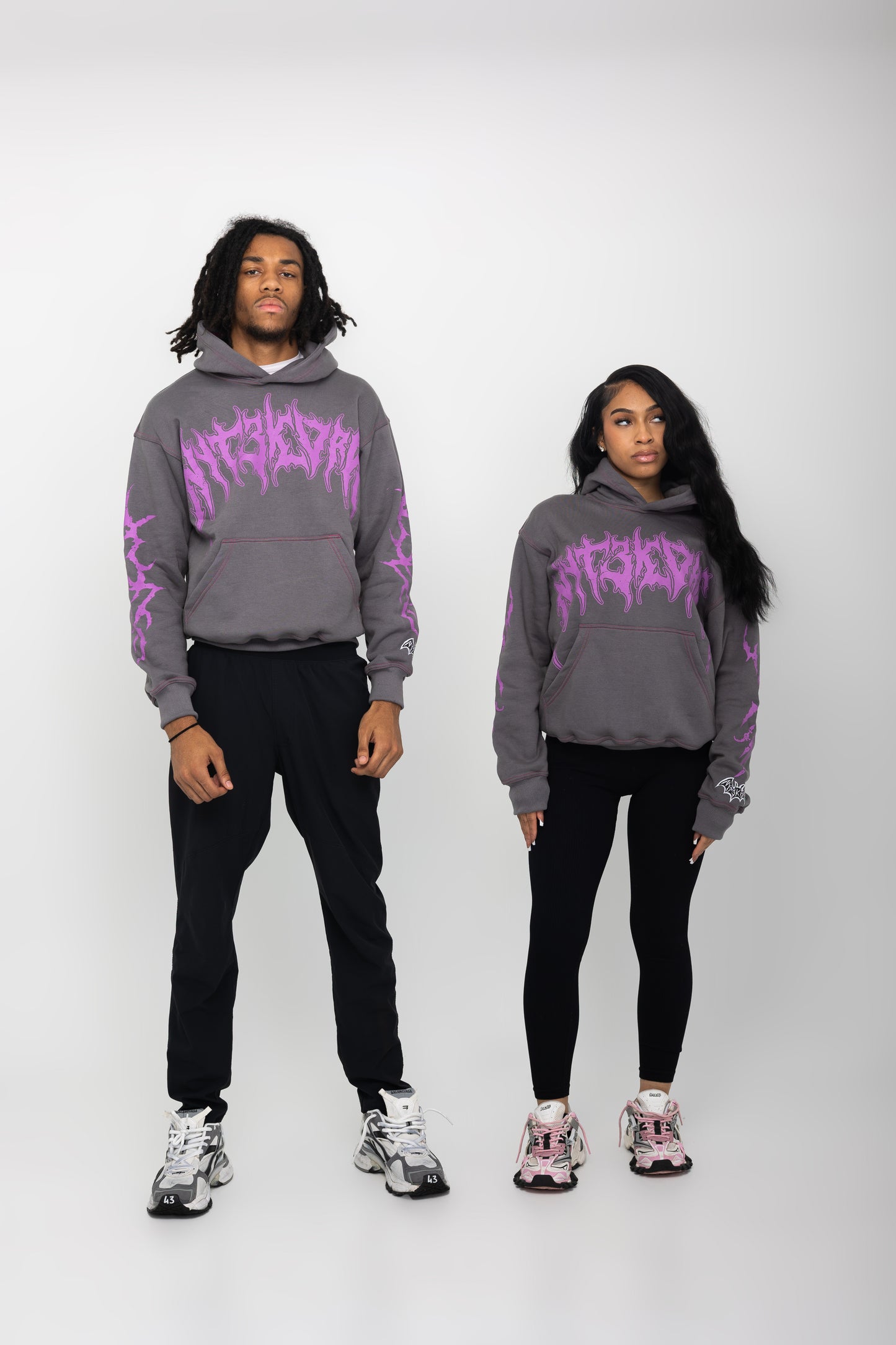 Bleeding Fuchsia Hoodie