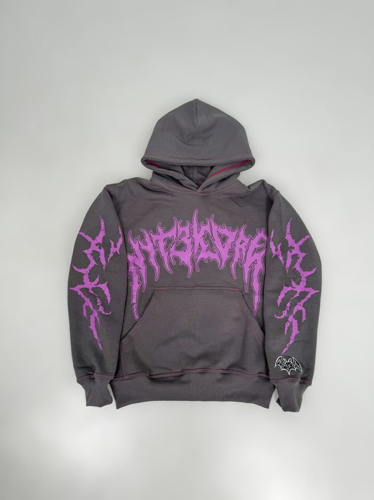 Bleeding Fuchsia Hoodie