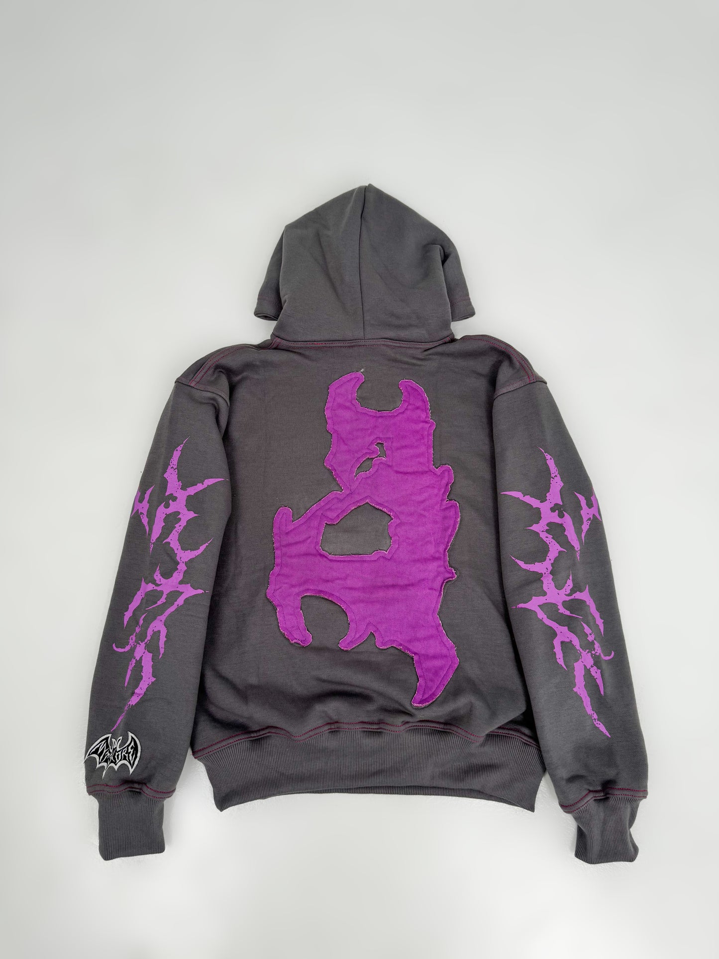 Bleeding Fuchsia Hoodie